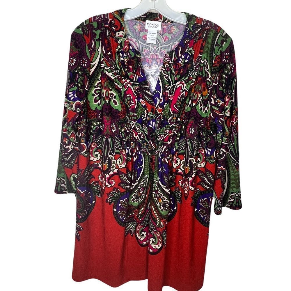 Monroe & Main Tunic‎ Top nwot